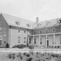 Holloway Hall, northwest wing, 1932